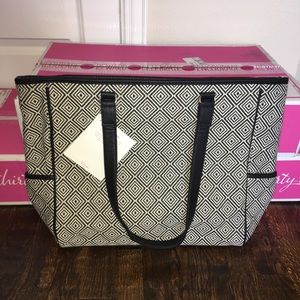 Graphic Weave Cindy Tote